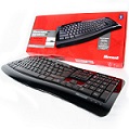 TECLADO MICROSOFT COMFORT CON CURVE 3000 NEGRO ESPA-OL USB (3TJ-00004)